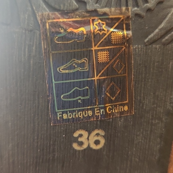 Lartiste Brown Patterned Ankle Boots - Picture 6 of 11